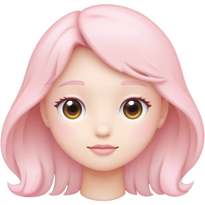 Light pink  emoji