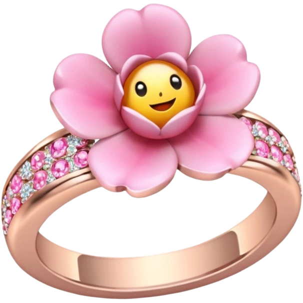 anel japones rosa emoji