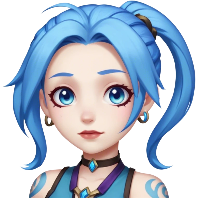 Jinx from League Of Legend emoji