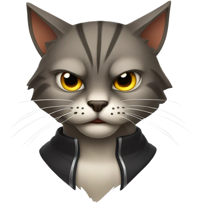 Hell cat car logo  emoji