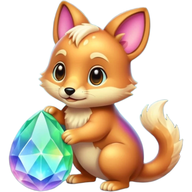 animal with magical stone


 emoji