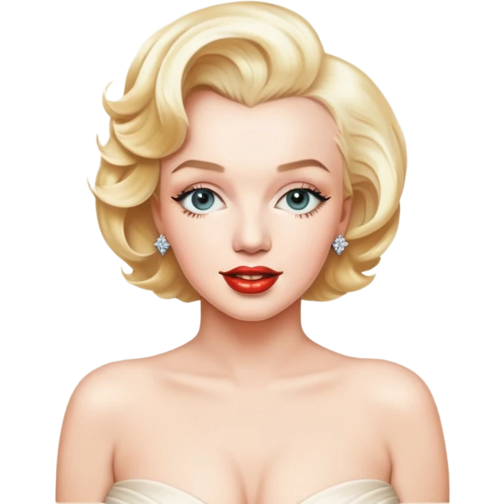 Голая Мэрилин Монро emoji