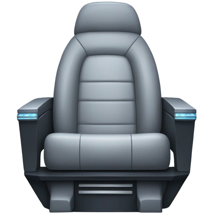 Spaceship’s captain’s seat emoji
