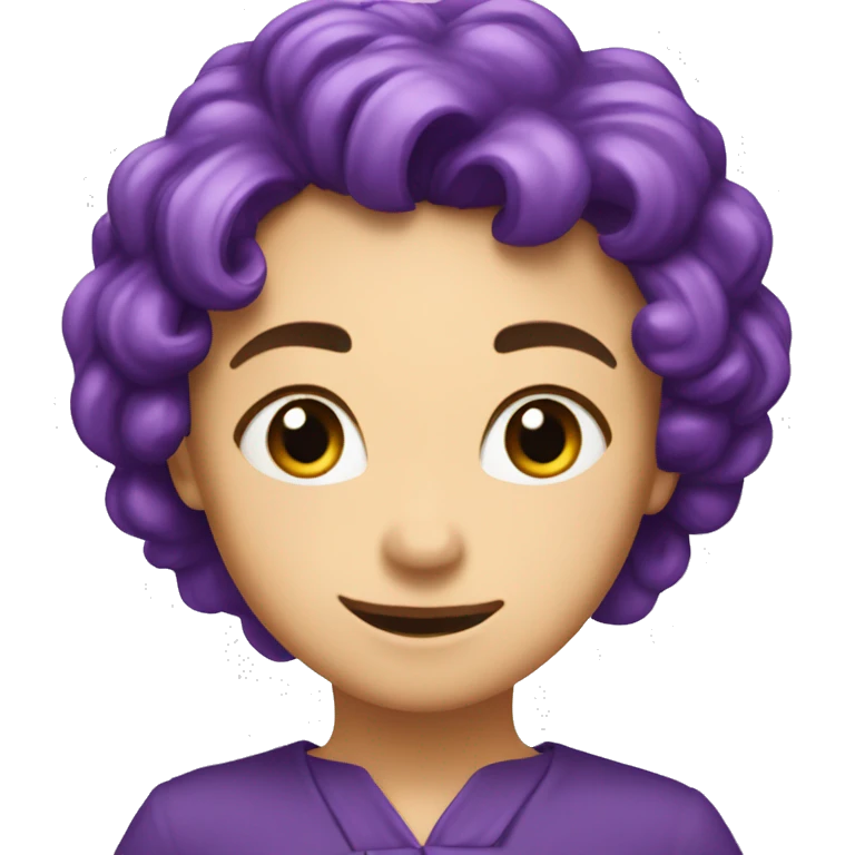 Étoile violette  emoji
