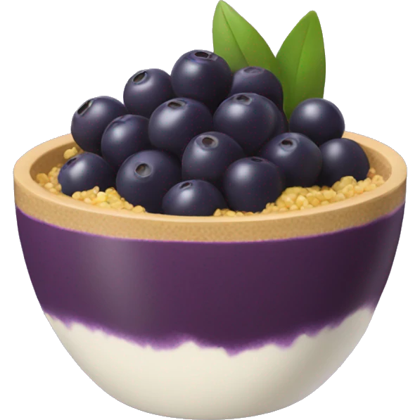 acai bowl emoji