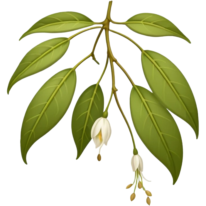 wilted jasmine emoji