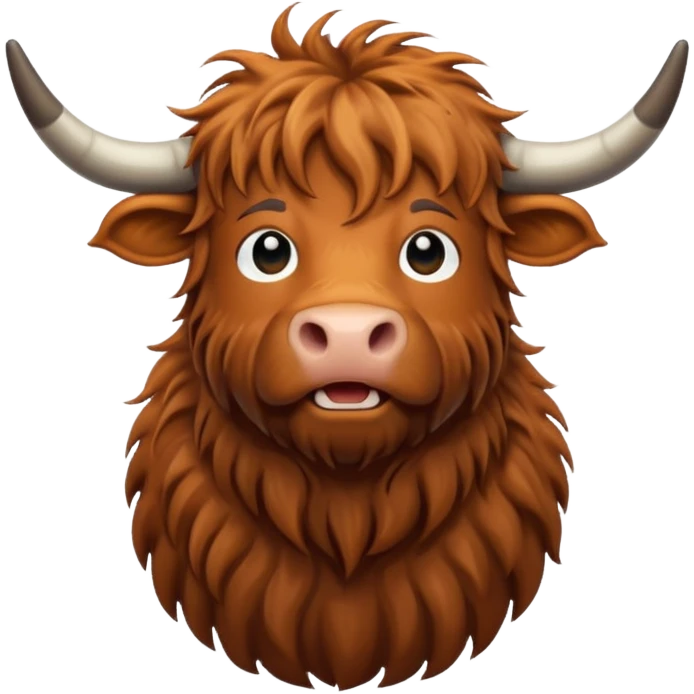 highland cow  emoji