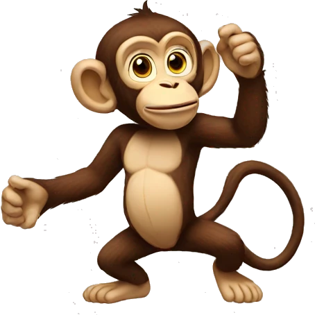 infinite monkey emoji