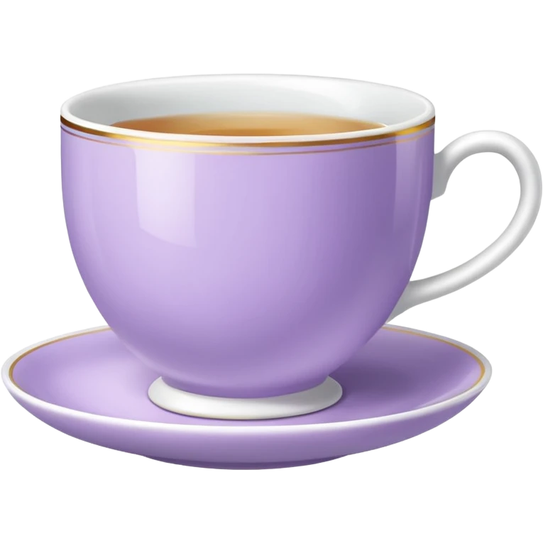 porcelain tea lilac emoji
