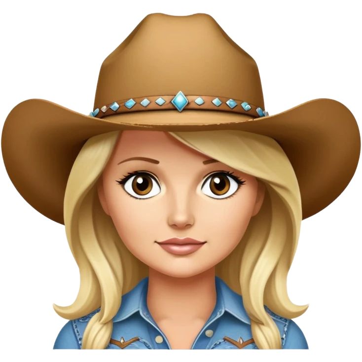 Miranda lambert in a cowgirl hat  emoji