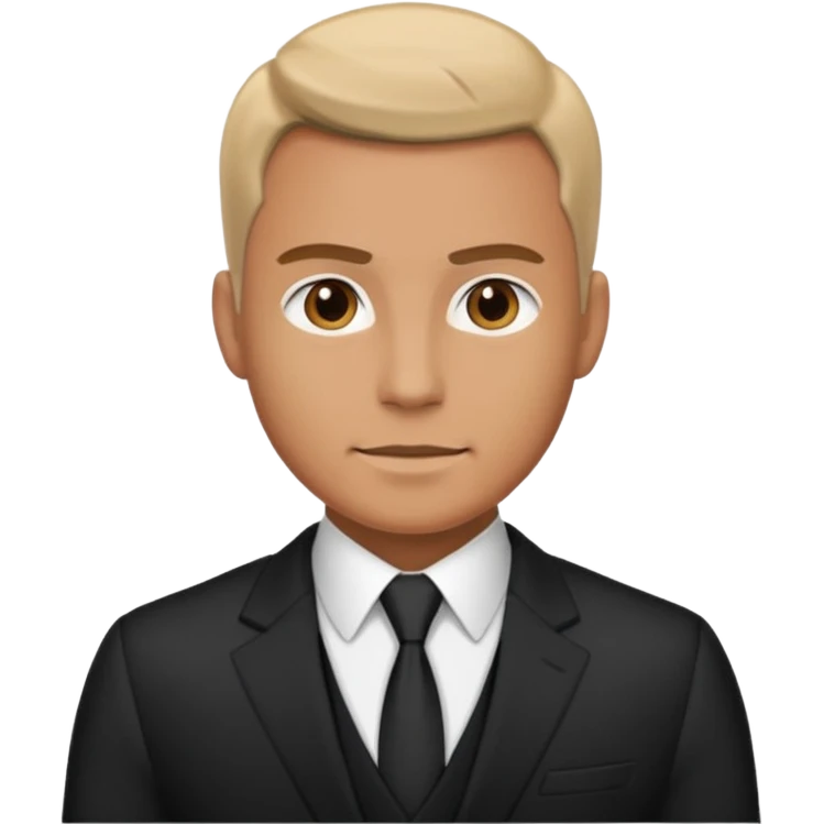 man with suit emoji