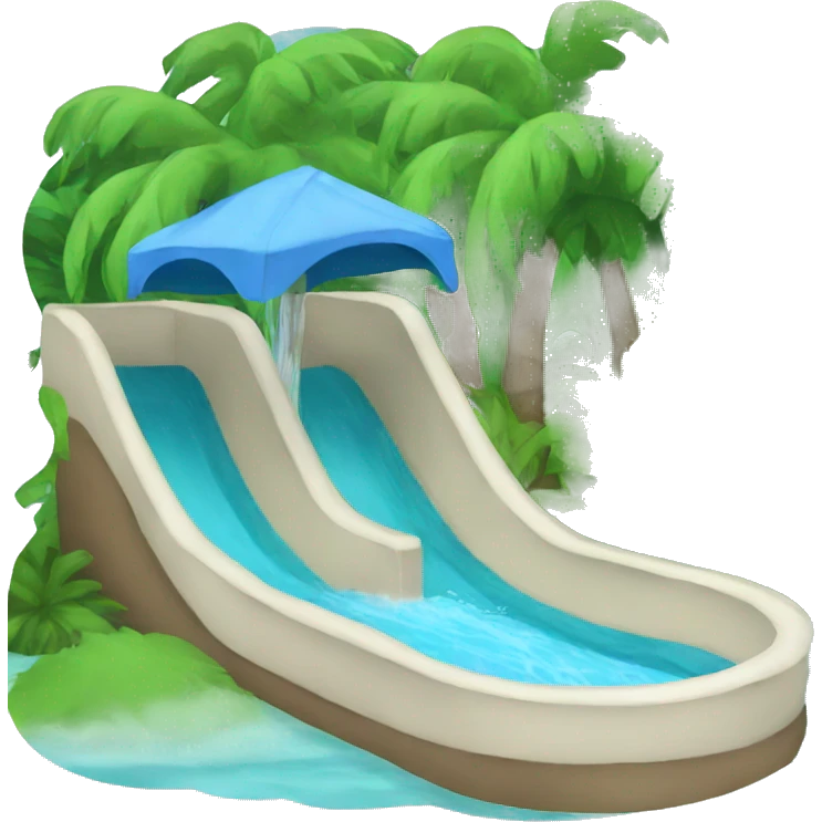 waterslide emoji