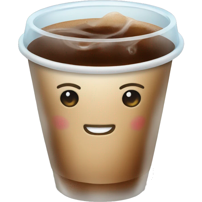 Ice coffe emoji