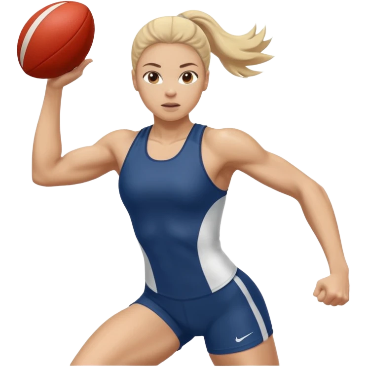 track and field throwing event female  emoji