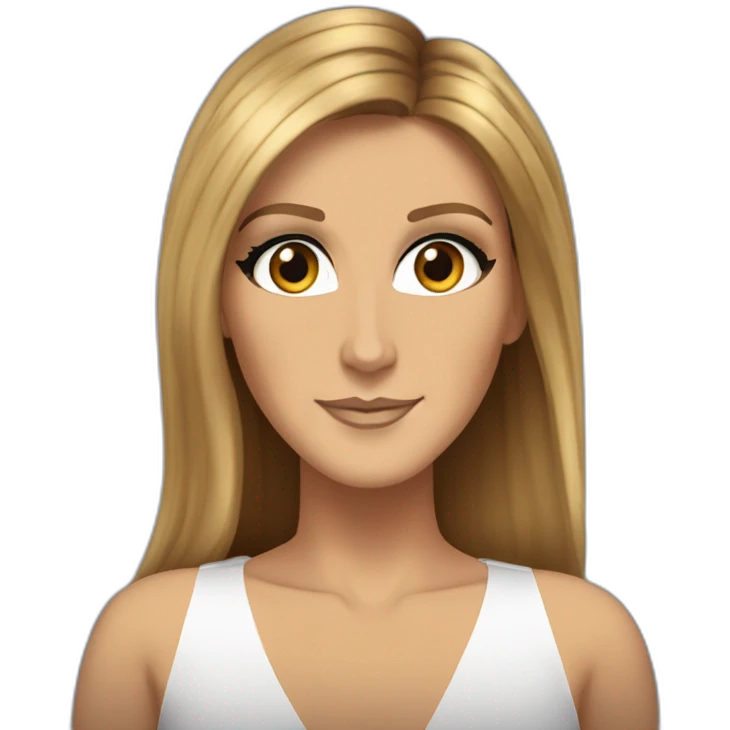 Céline Dion Say hello emoji
