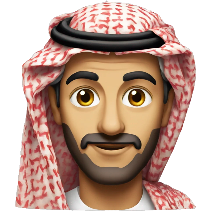 photorealistic Faisal of Saudi Arabia emoji