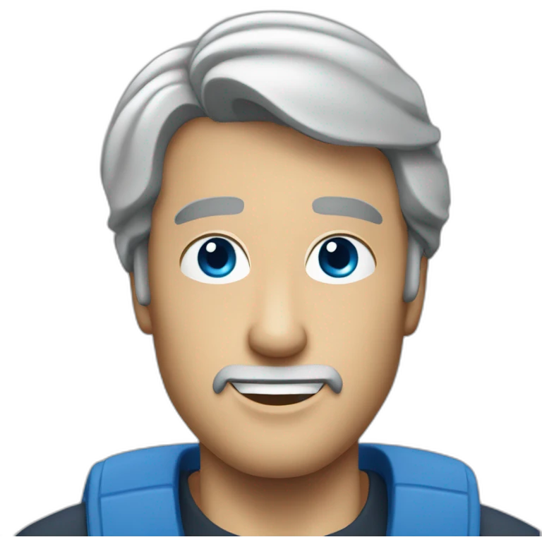 Avatar's James Cameron blue character emoji