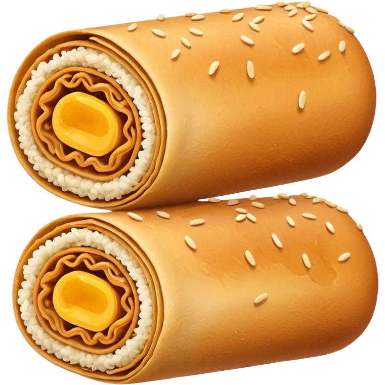 Egg roll emoji