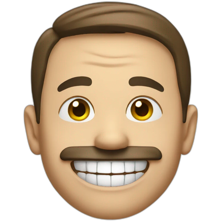 Adolf h smile emoji