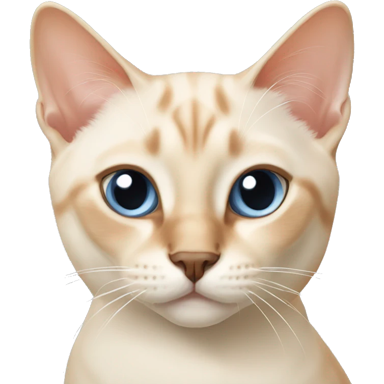 flame point siamese cat emoji