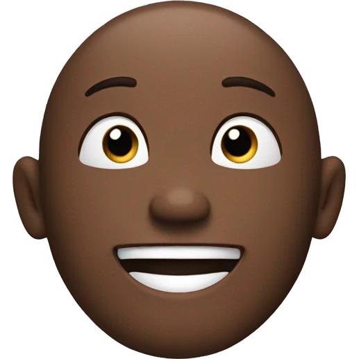 One happy face emoji