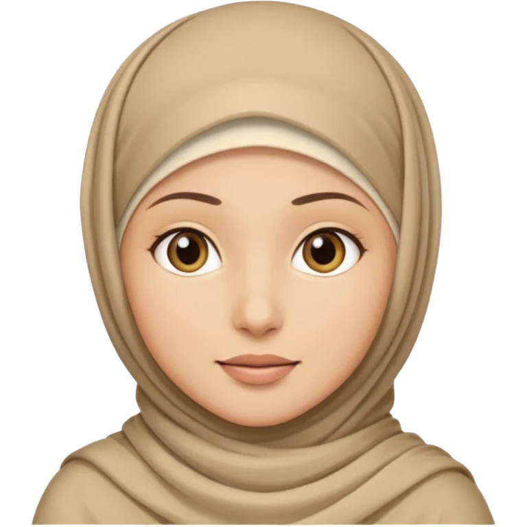 🙂 with hijab emoji