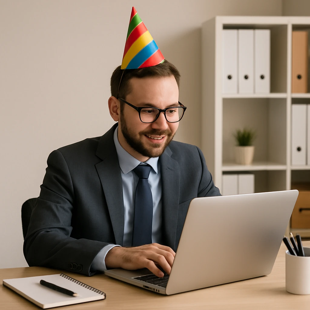 party hat emoji