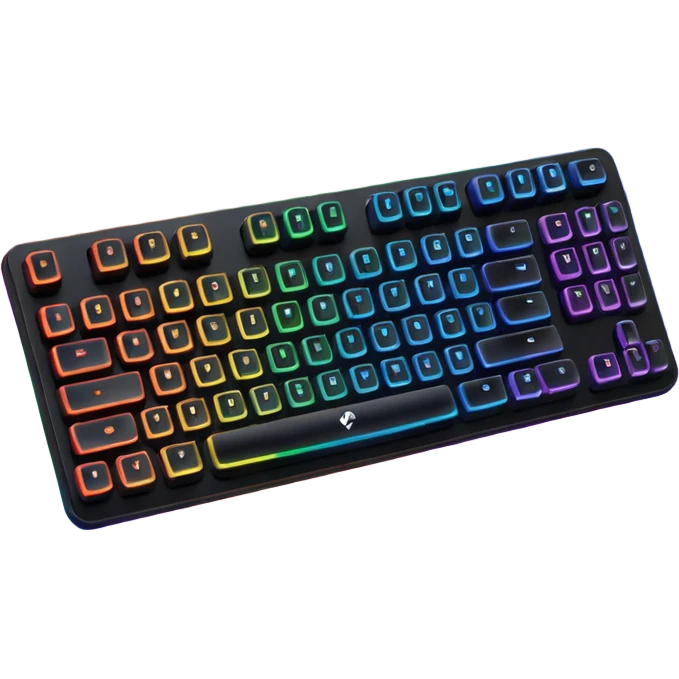 RGB keyboard emoji
