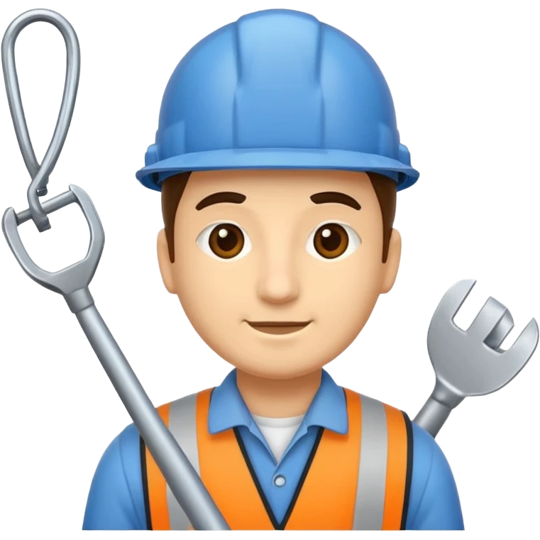 mach mir einen bauarbeiter emoji