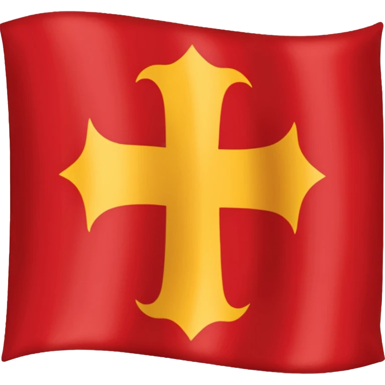 Bandera cruz de borgoña emoji