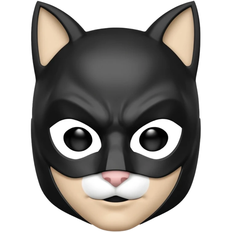 batman black and white kitty emoji