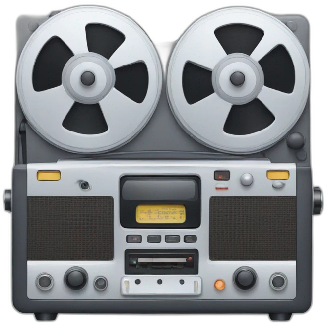 Tape recorder emoji