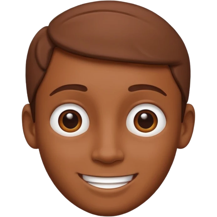 Clay boy face happy emoji