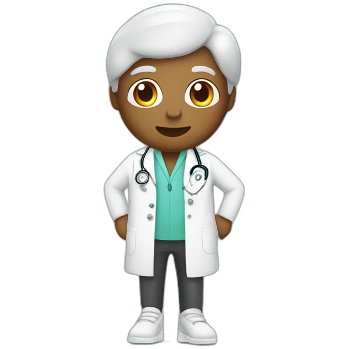 Doctor with Healthy Legs emoji