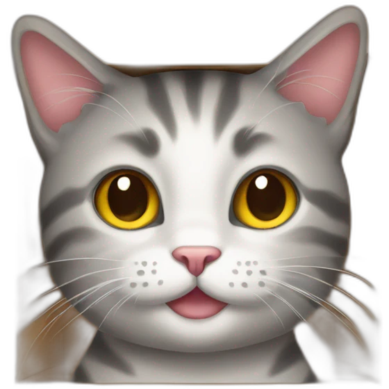cat from gift box emoji
