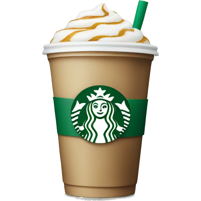 An Starbucks drink emoji