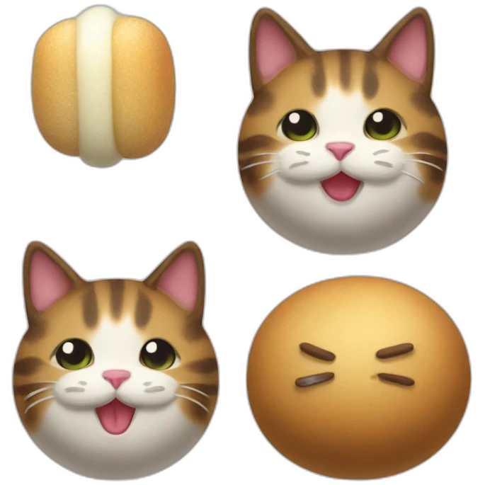cat-eat-dango emoji