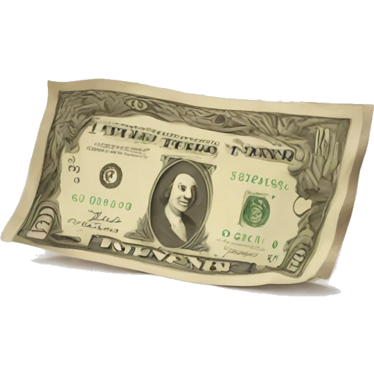 beige money bill emoji