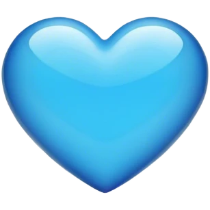 blue hearts emoji