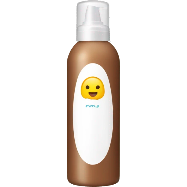 hair mousse in a bottle emoji