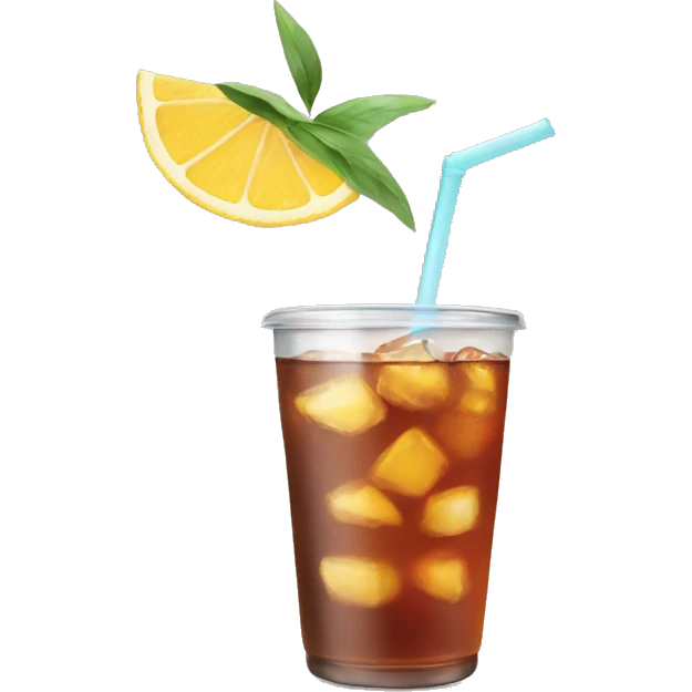 Tai iced tea emoji