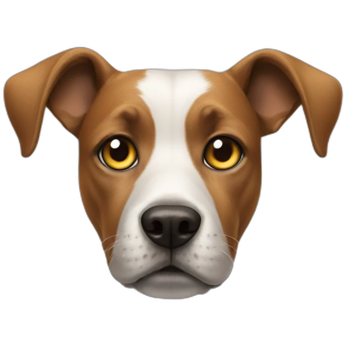 dog with robot eye emoji