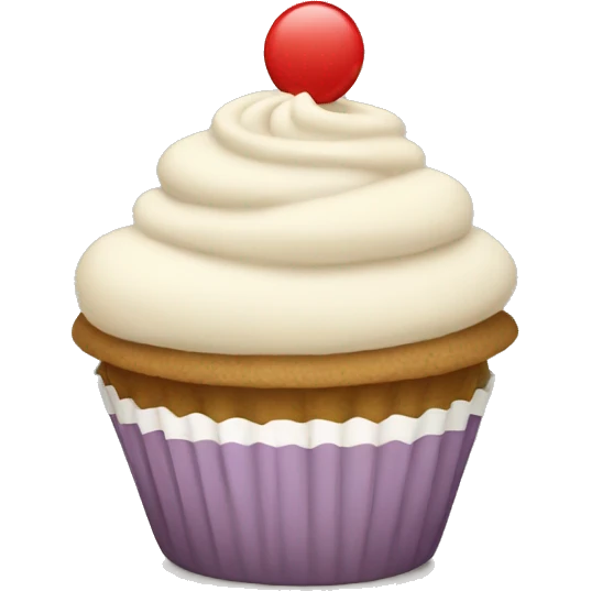 Cupcake in a bell emoji