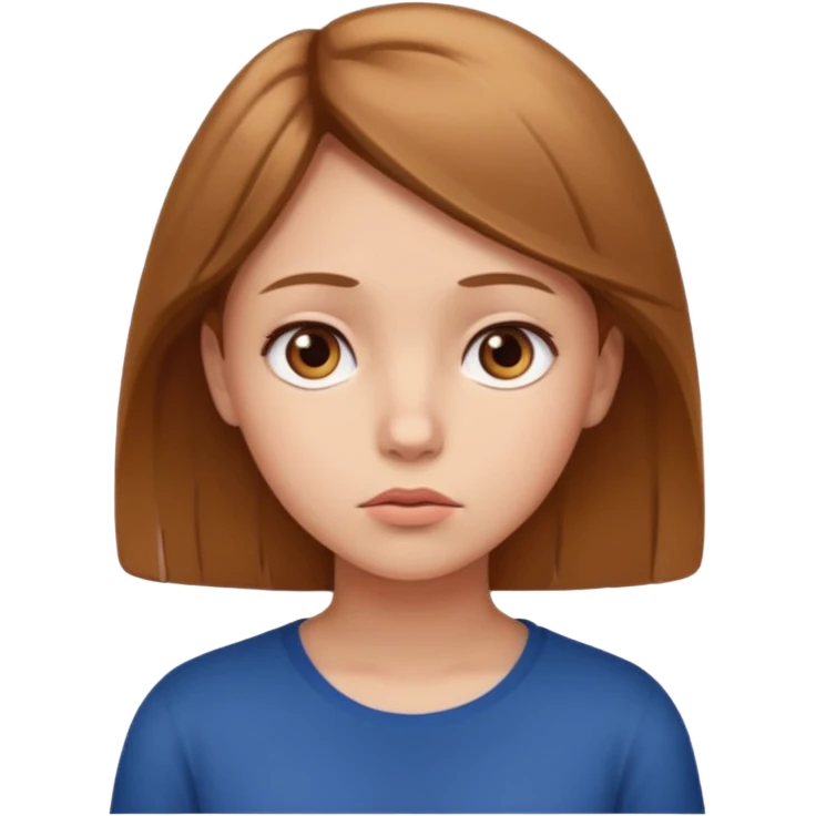 Girl, Questioning face, thinking emoji