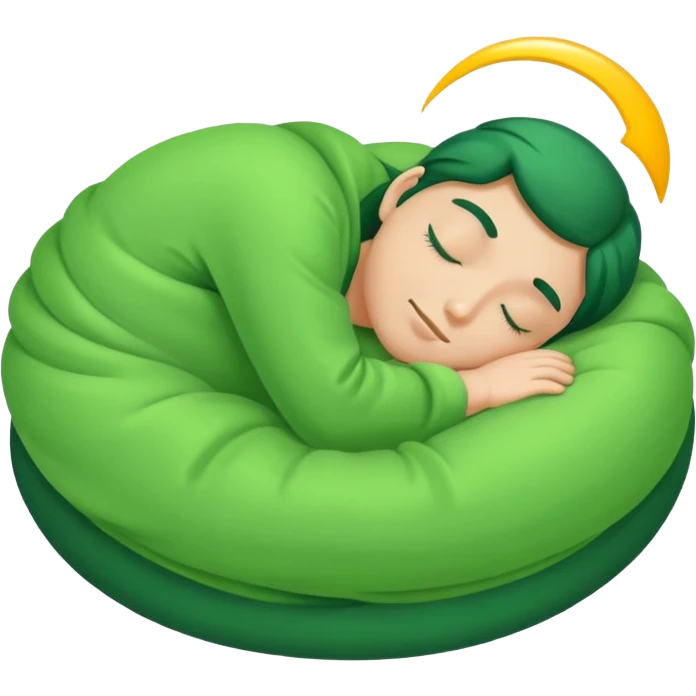 Make this emoji green 💤 emoji