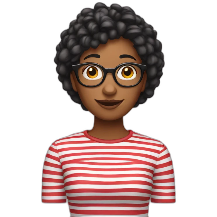 female wheres wally emoji