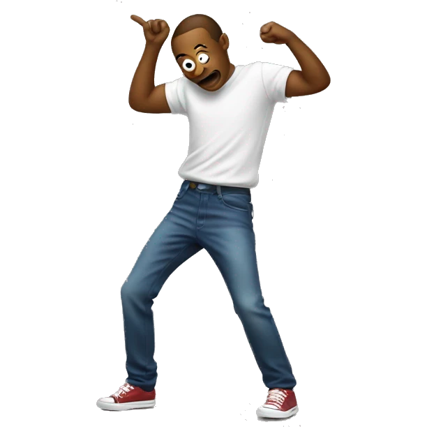 dabing emoji emoji