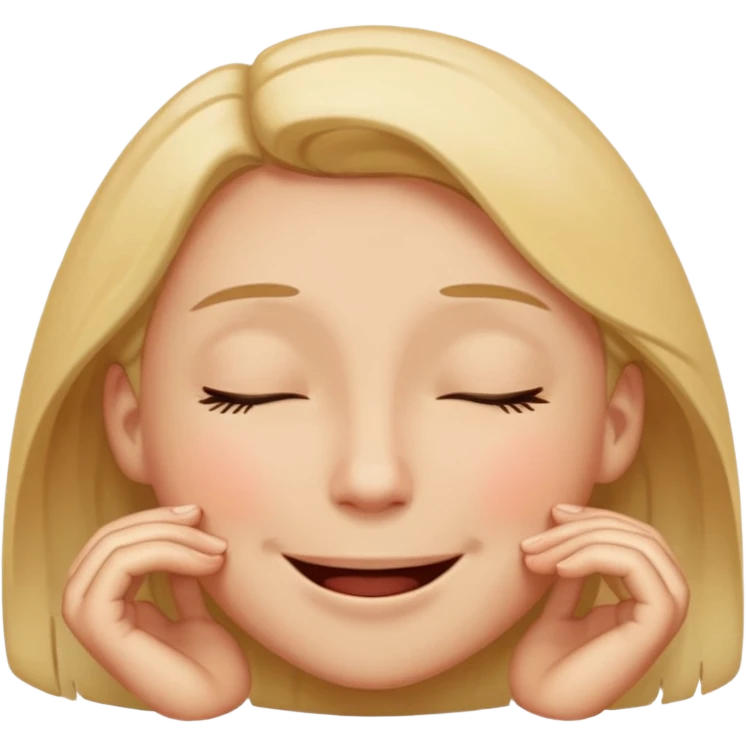 Happy and emotional which is like indescribable emoji