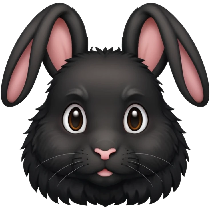 Lapin noir qui a reussis GG emoji