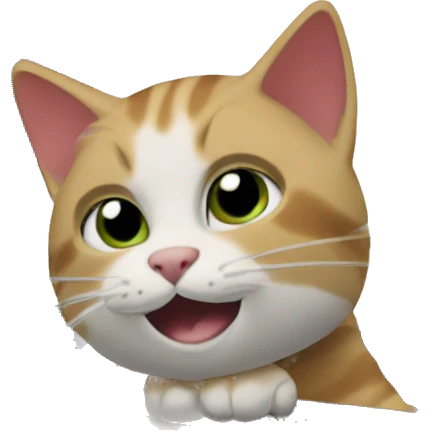 Cat in a Mazda cx5 emoji